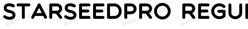 StarseedPro Regular字体转换
